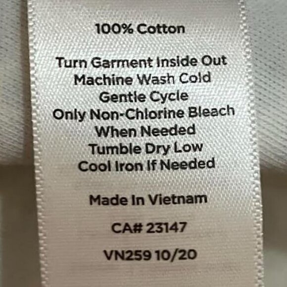 Talbot's Sleeveless FIt and Flare Blue and White Floral Print Dress Size 10 EUC - Picture 8 of 9